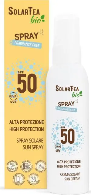 Solar Tea Protector solar en spray SPF 50 100 ml