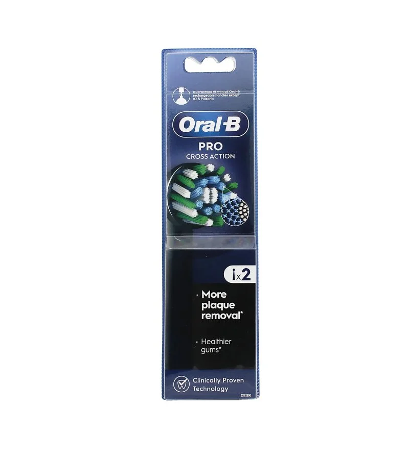 Pro Cross Action cabezales de recambio 2 uds. Black
