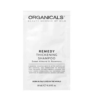 Organicals REMEDY Thickening Shampoo Sweet Almond & Rosemary champú fortalecedor para cabello fino