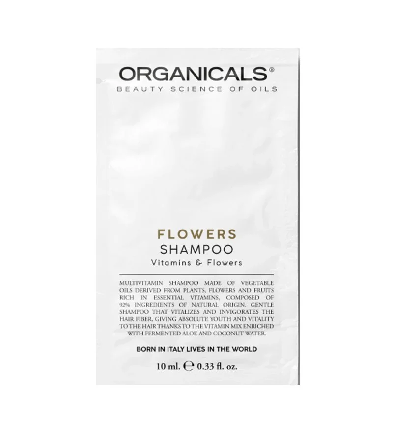 FLOWERS Shampoo Vitamins&Flower champú multivitamínico 10 ml