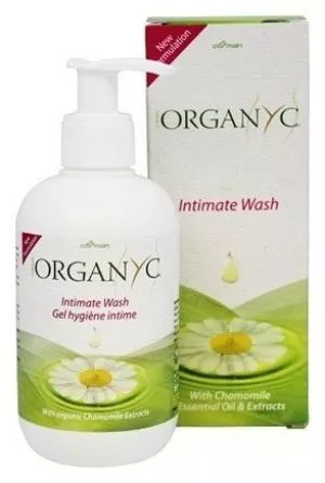 Organyc Gel de higiene íntima BIO (250 ml) - con extracto de manzanilla y caléndula