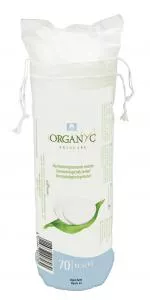 Organyc Bastoncillos de algodón exfoliantes (70 unidades) - 100% algodón orgánico
