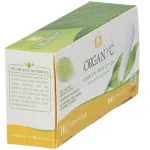 Organyc Tampones Regular (16 unidades) - 100% algodón orgánico, 2 gotas