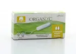 Organyc Tampones Regular (16 unidades) - 100% algodón orgánico, 2 gotas