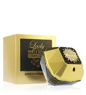 Agua de perfume Paco Rabanne Lady Million Fabulous para mujeres 50 ml
