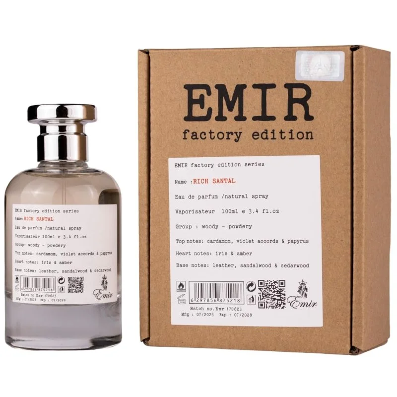 Rich Santal Emir Factory Edition Eau de Parfum Unisex 100 ml
