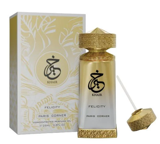 Khair Felicity aceite de perfume concentrado para mujer 25 ml