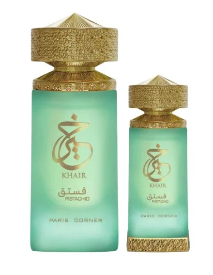 Khair Pistachio U 100 ml + aceite de perfume agua de perfume 25 ml
