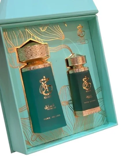 Khair Pistachio U 100 ml + aceite de perfume agua de perfume 25 ml