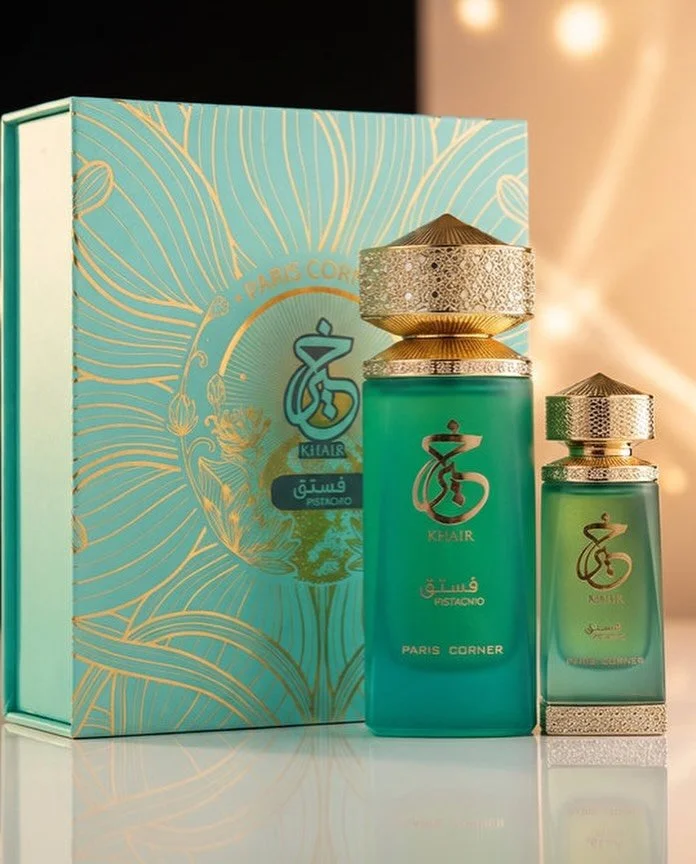 Khair Pistachio U 100 ml + aceite de perfume agua de perfume 25 ml