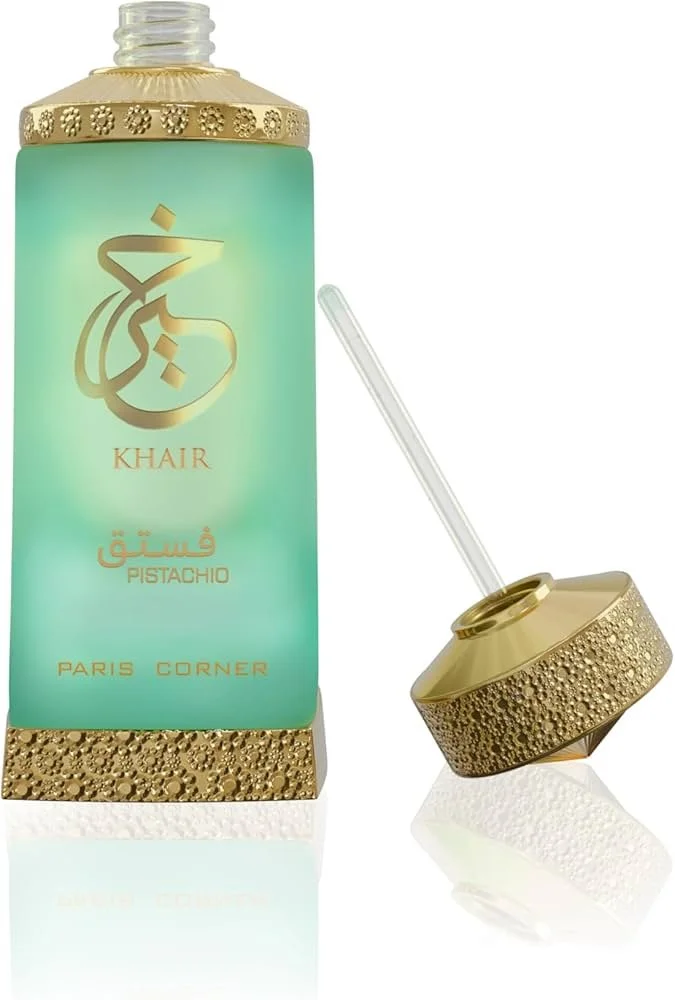 Khair Pistachio U 100 ml + aceite de perfume agua de perfume 25 ml