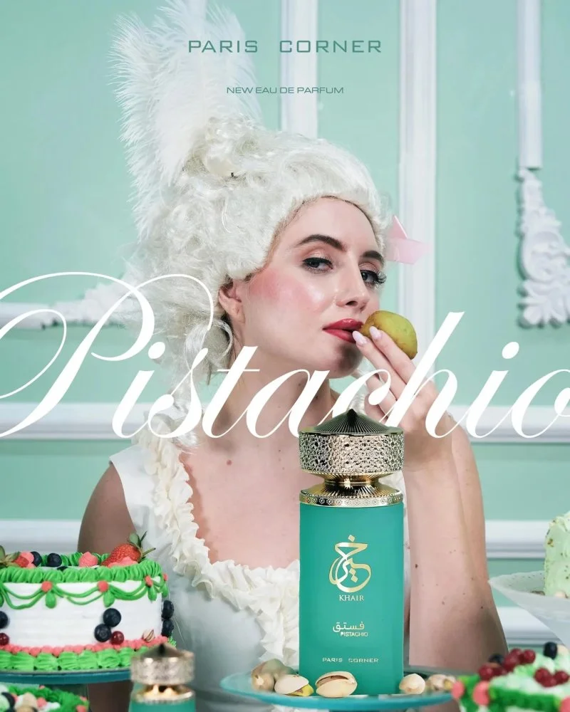 Khair Pistachio U 100 ml + aceite de perfume agua de perfume 25 ml