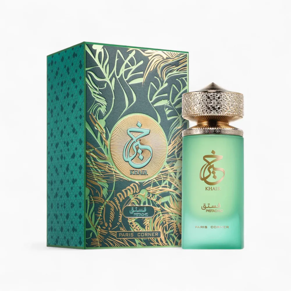 Agua de perfume unisex Paris Corner Khair Pistachio 100 ml