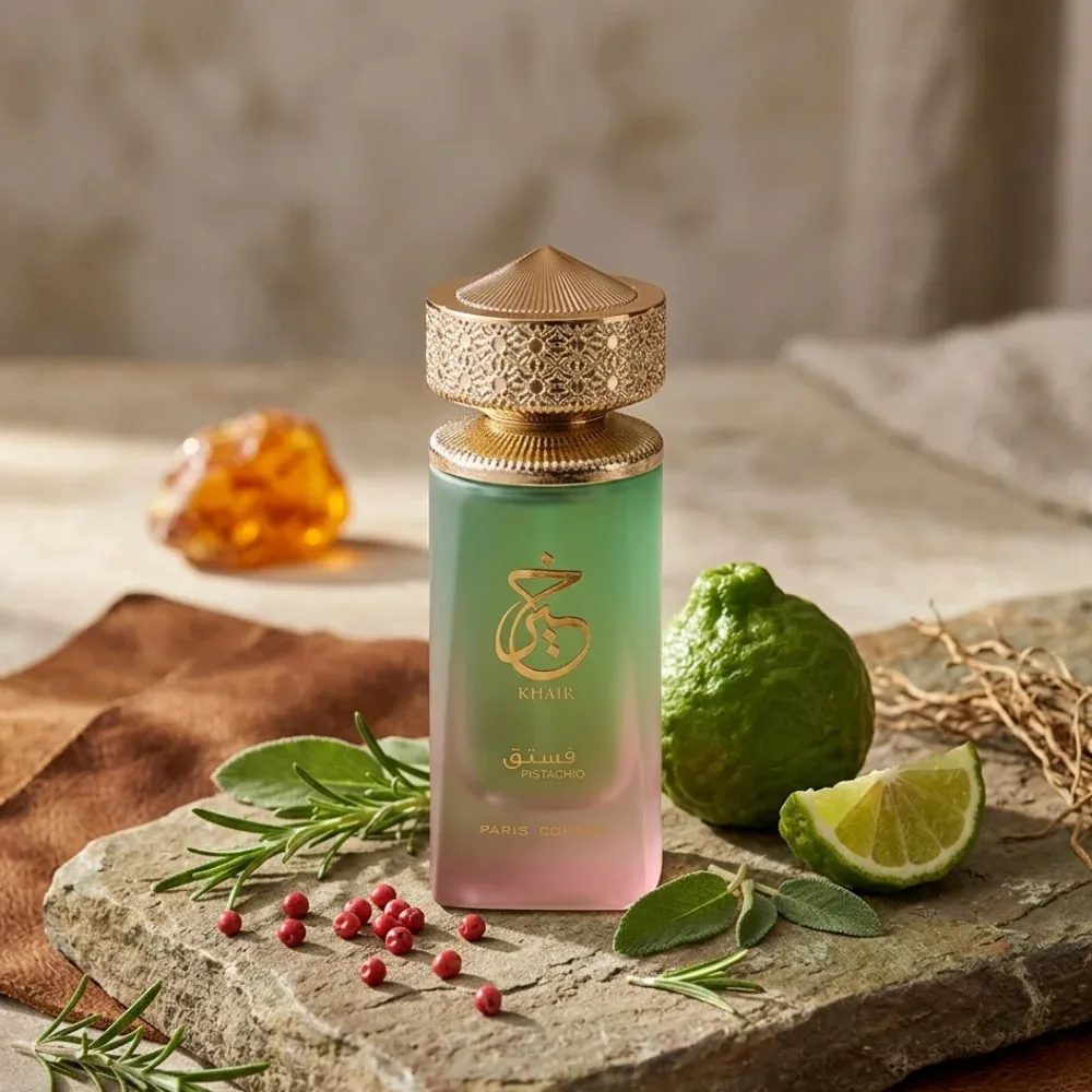 Agua de perfume unisex Paris Corner Khair Pistachio 100 ml