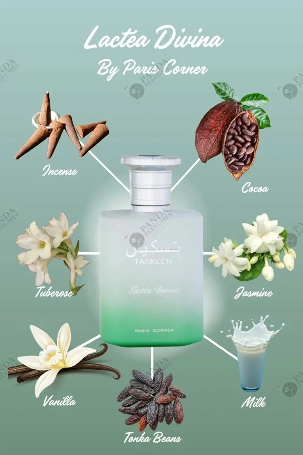 Taskeen Lactea Divina agua de perfume unisex 100 ml