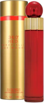 360° Red For Women agua de tocador para mujeres 100 ml