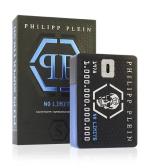 Philipp Plein No Limits Super Fresh agua de tocador para hombre 50 ml