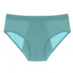 Pinke Welle Bragas Menstruales Azure Bikini - Mediana - Mediana y la menstruación ligera (L)