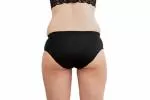 Pinke Welle Bragas Menstruales Bikini Negro - Mediano Negro - htr. y la menstruación ligera (M)