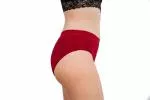 Pinke Welle Bragas Menstruales Bikini Rojo - Mediana - Política de cambio de 100 días y la menstruación ligera (XL)