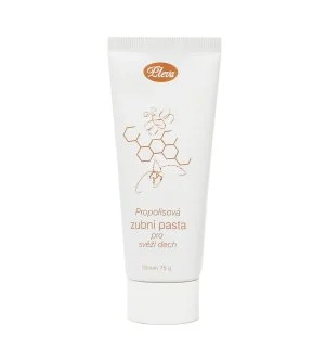 Pleva Toothpaste with Propolis pasta dental con propóleo para un aliento fresco 75 g