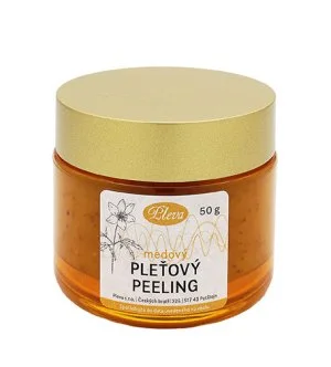 Pleva Skin Peeling With Honey peeling facial de miel 50 g
