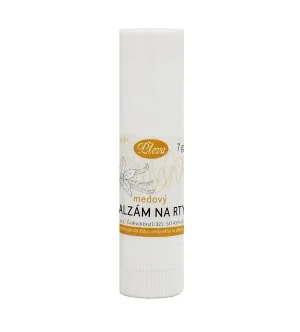 Pleva Honey Lip Balm with Vanilla Flavor bálsamo labial con miel en barra 7 g