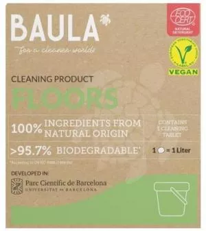 Baula Suelos - pastilla por 1 l de producto de limpieza.