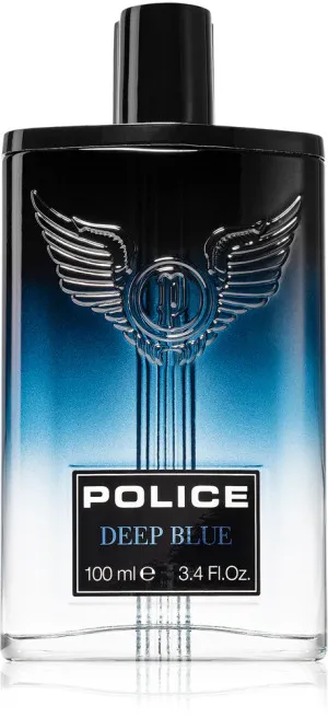 Police Deep Blue agua de tocador para hombres 100 ml
