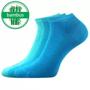 Lonka Calcetines de mezcla de bambú azul