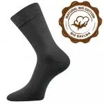 Lonka Calcetines de algodón BIO gris oscuro
