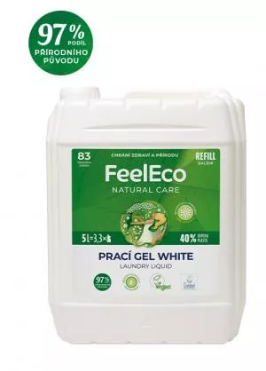 FeelEco Gel de lavado blanco 5L