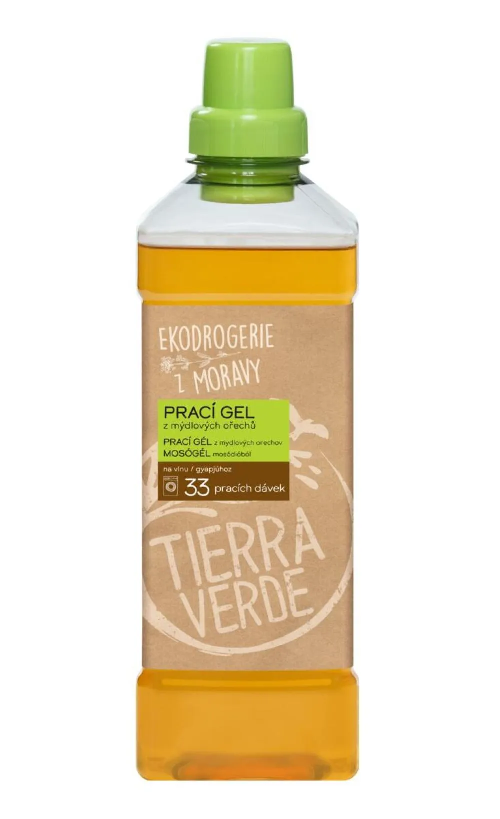 Tierra Verde Gel de lavado Soapnut para lana y textiles funcionales