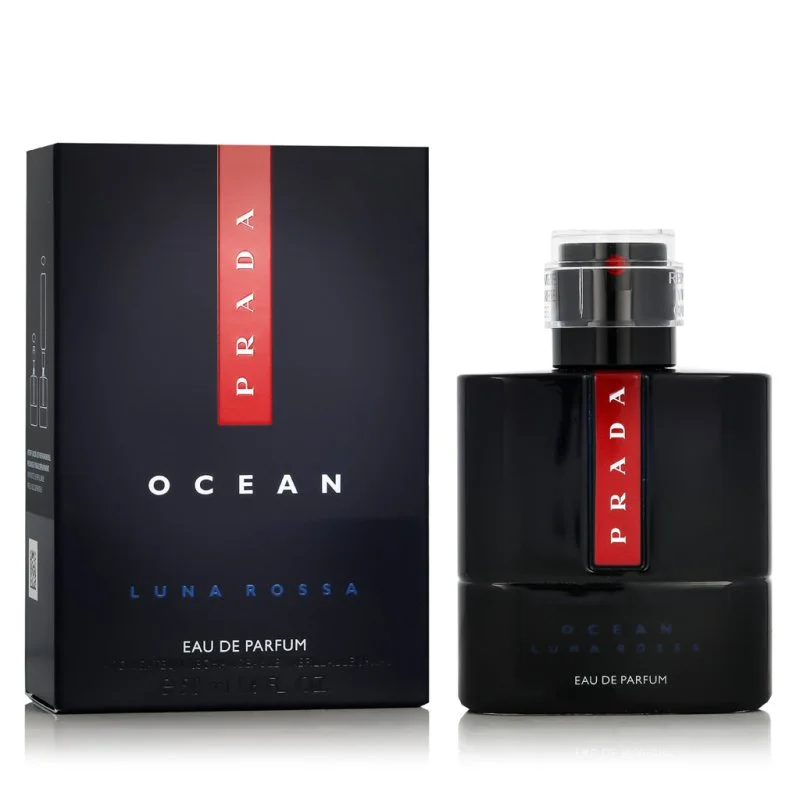 Luna Rossa Ocean agua de perfume recargable para hombre 50 ml