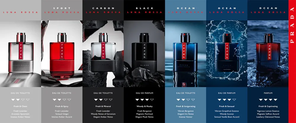 Luna Rossa Ocean eau de parfum para hombres 100 ml