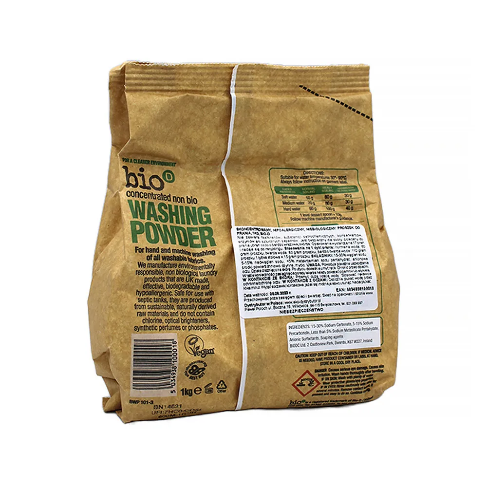 Bio-D Polvo de lavar hipoalergénico (1 kg)