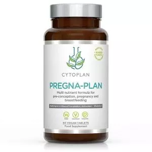 Cytoplan Pregna-Plan Multivitamínico para embarazadas y madres lactantes, 60 comprimidos