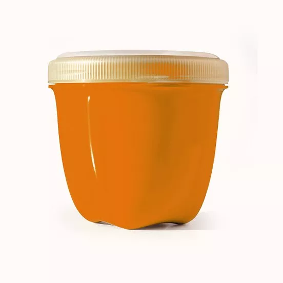 Preserve Caja de aperitivos (240 ml) - naranja - hecha de plástico 100% reciclado