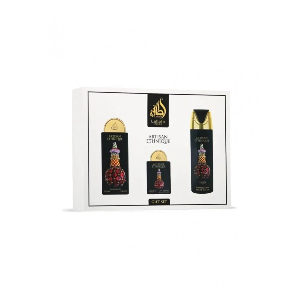 Pride Artisan Ethnique EDP 100 ml + EDP 20 ml + DEO en spray 200 ml UNISEX 1 ks