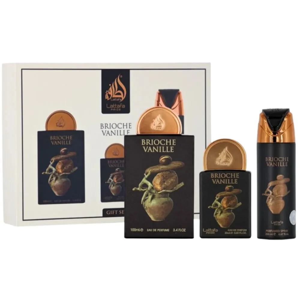 Pride Brioche Vanille EDP 100 ml + EDP 20 ml + DEO en spray 200 ml UNISEX 1 ks