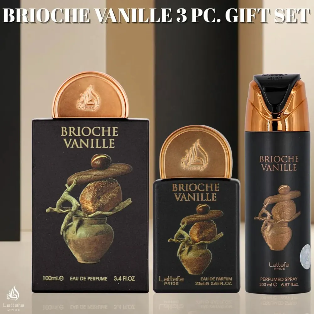 Pride Brioche Vanille EDP 100 ml + EDP 20 ml + DEO en spray 200 ml UNISEX 1 ks