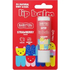 Babyton Bálsamo labial natural Fresa 5 g