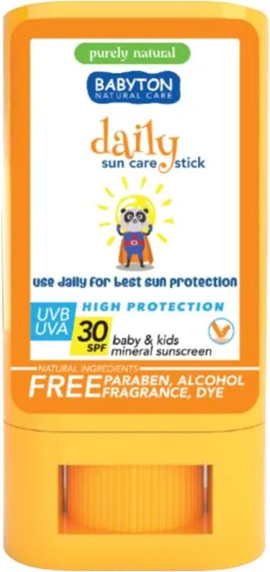 Babyton Protector solar natural en barra 20 g