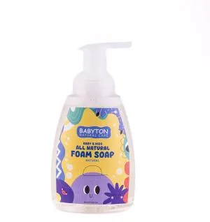 Babyton Jabón de manos de espuma natural 350 ml