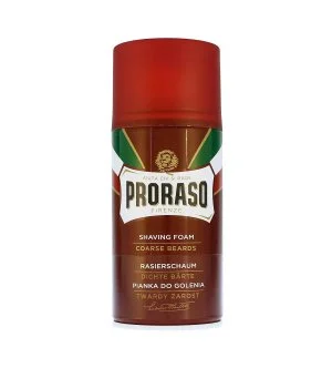 PRORASO Coarse Beards espuma de afeitar para barba dura