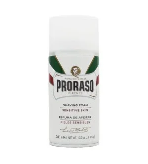 PRORASO Sensitive Skin espuma de afeitar para piel sensible