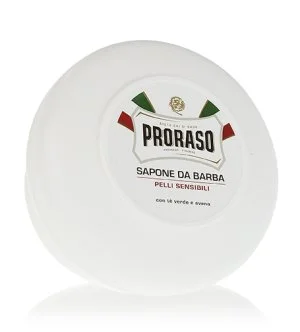 PRORASO White jabón de afeitar para piel sensible