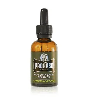PRORASO Cypress & Vetyver aceite para barba