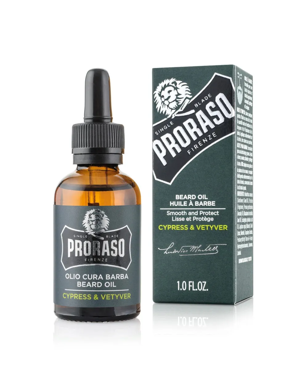 Cypress & Vetyver aceite para barba 30 ml