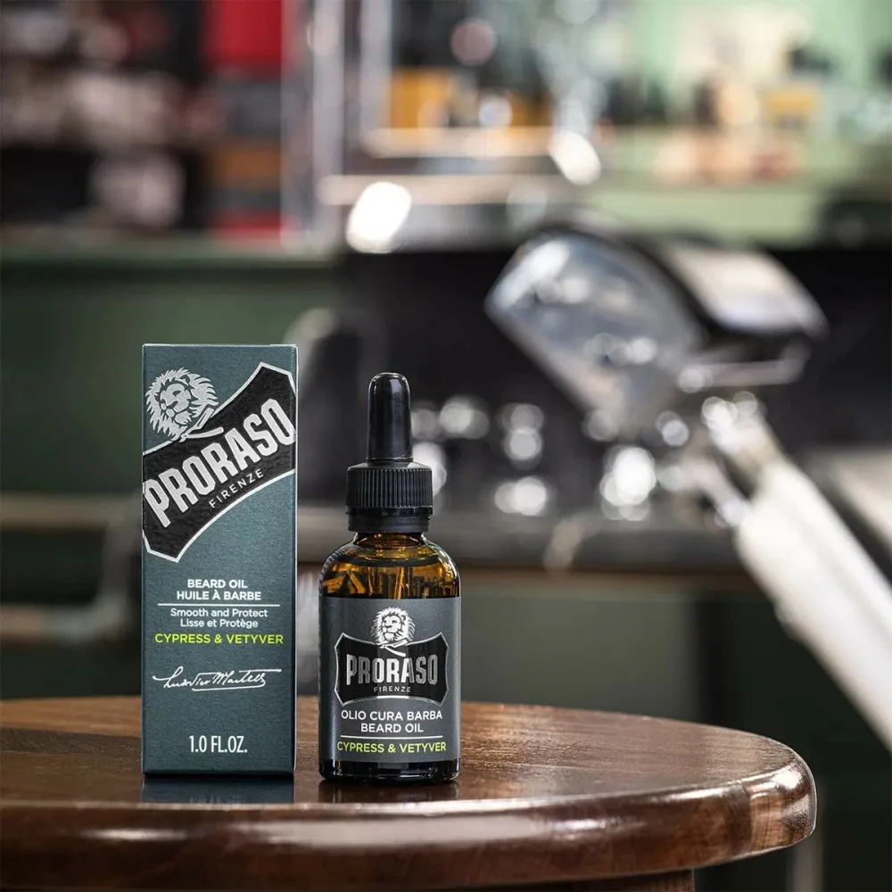 Cypress & Vetyver aceite para barba 30 ml